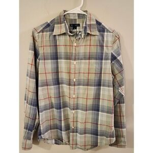 Old Navy Men's Plaid Button‎ Down Shirt - Size XS